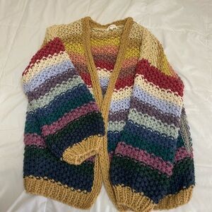 Bohme Knit Colorful Cardigan
